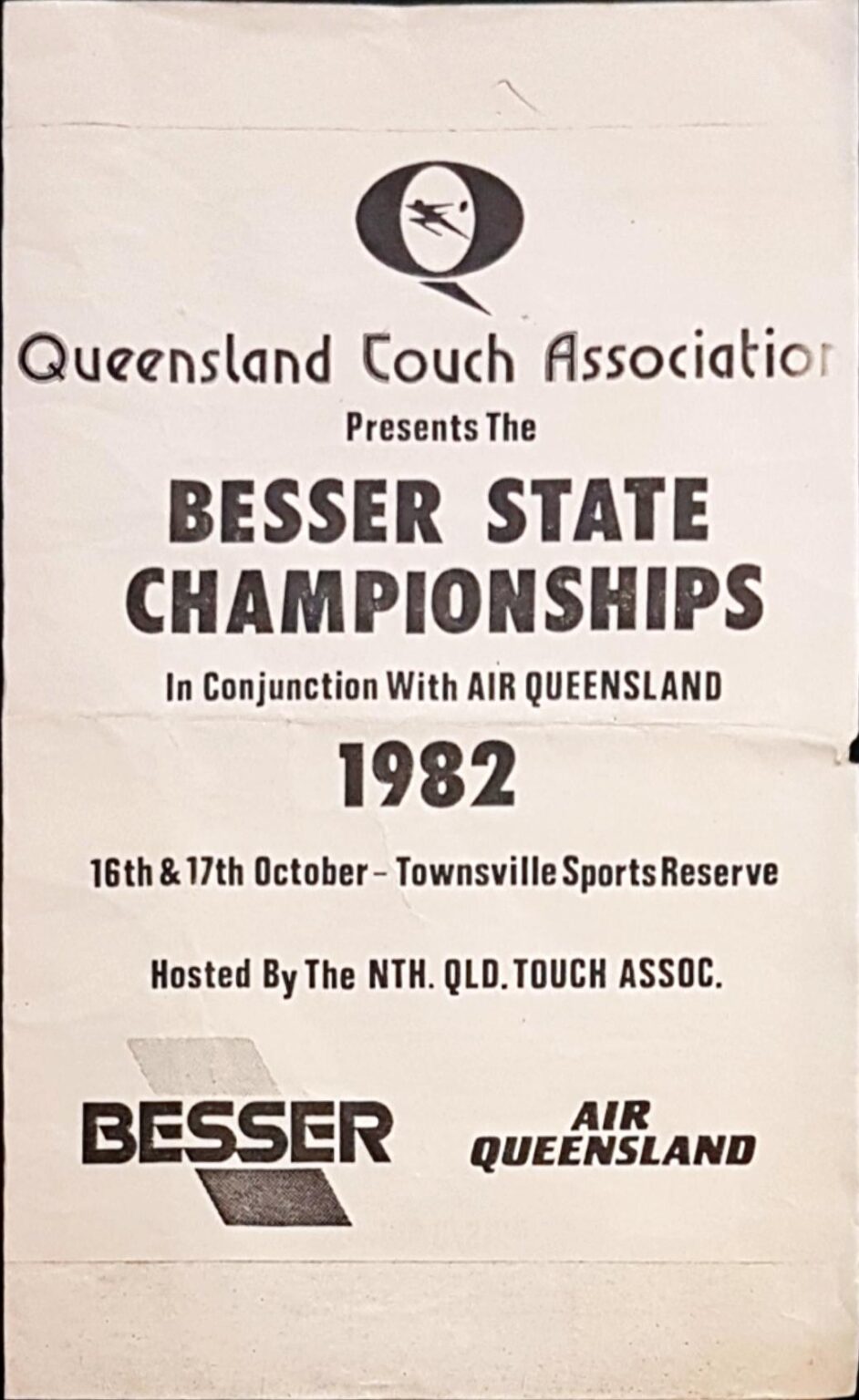 Touch Football / Touch Rugby History Queensland Touch Football